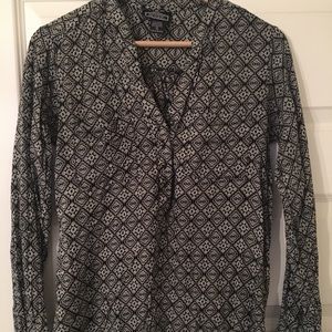 Angie button down blouse